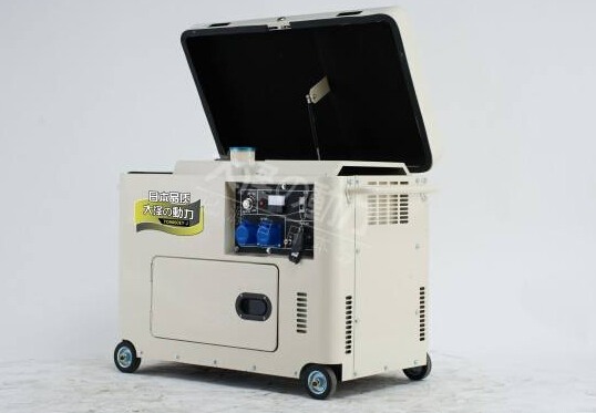 萨嘎科克8kw小型柴油发电机组